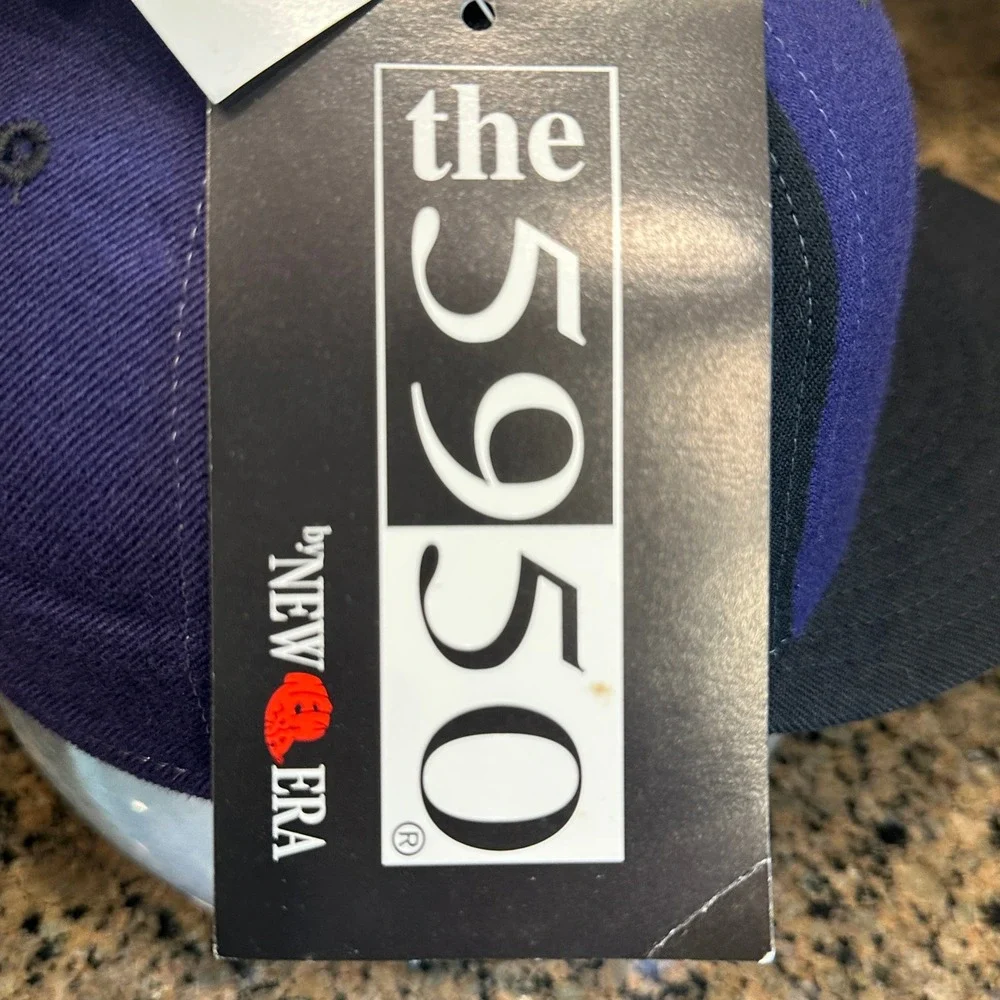 Sacramento Kings New Era 5950 Fitted Hat Vintage 90s NBA Wool Size‎ 7 NWT